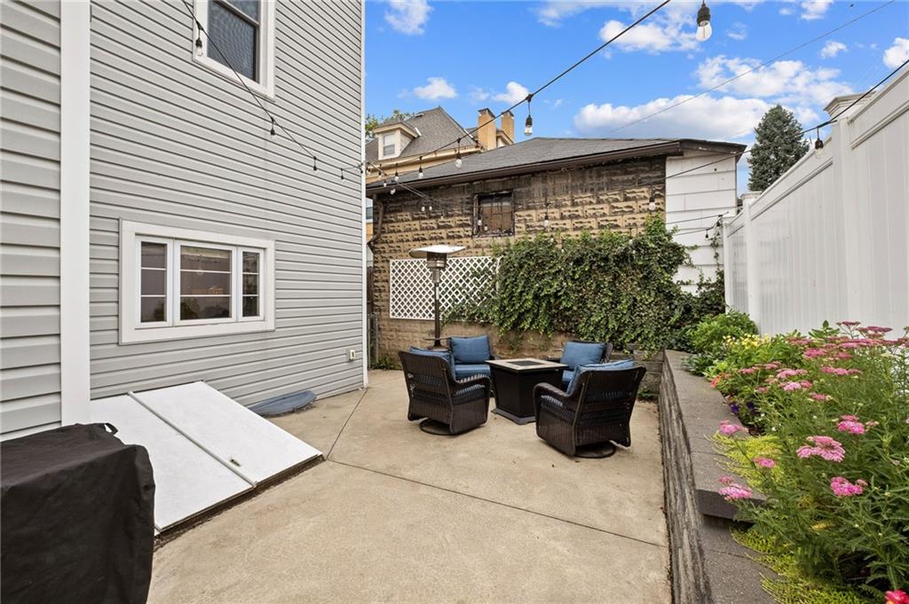134 Monitor Avenue Pittsburgh, PA 15202 - Photo 41 of 50 a view of a patio with couches and potted plants