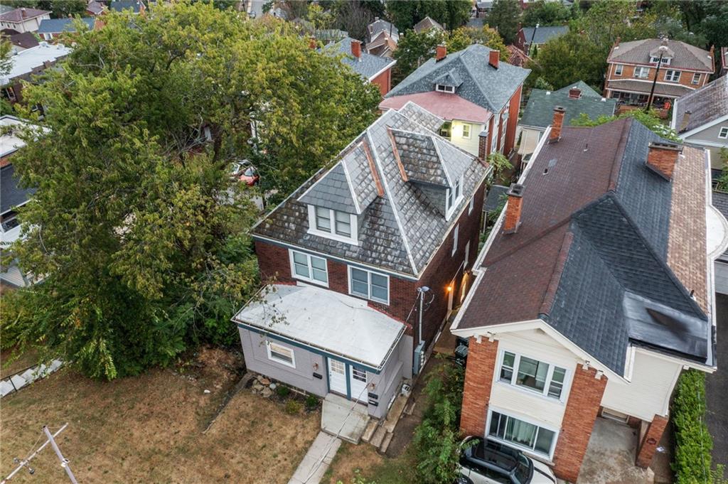 2923-2925 Brownsville Road Pittsburgh, PA 15227 - Photo 38 of 38 an aerial view of a house with a yard from balcony
