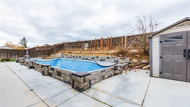 a view of a house with pool