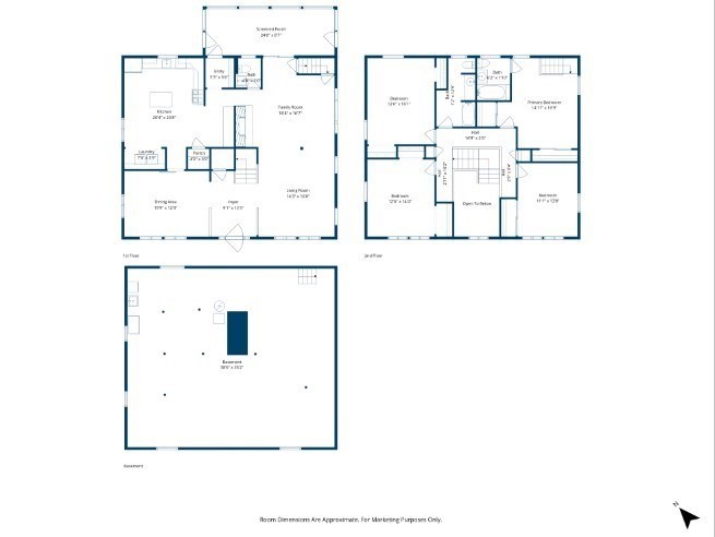 61 Main Street Hanover, MA 02339 - Photo 38 of 38 a picture of a floor plan