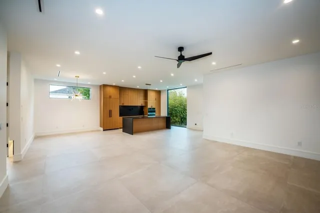 a view of empty room