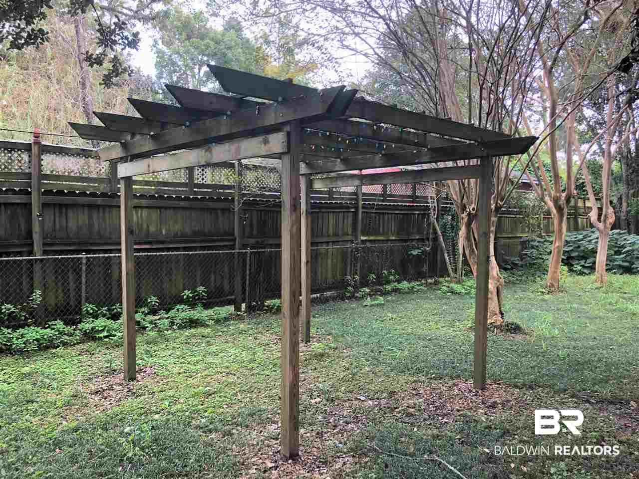 134 Hyland Avenue Mobile, AL 36607 - Photo 14 of 16 Pergola for entertaining