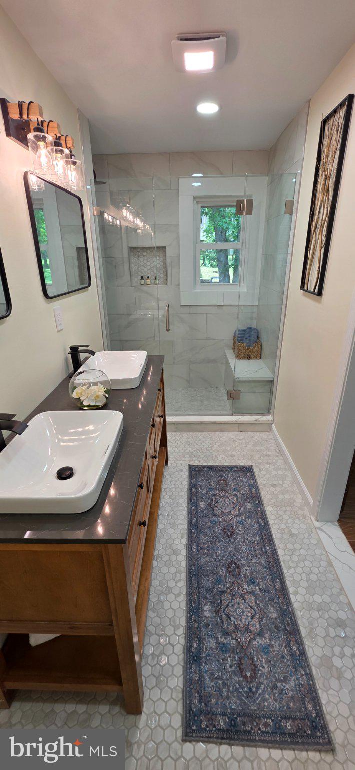 5141 Turkey Point Road North East, MD 21901 - Photo 54 of 64 Modern elegance in a serene bathroom.