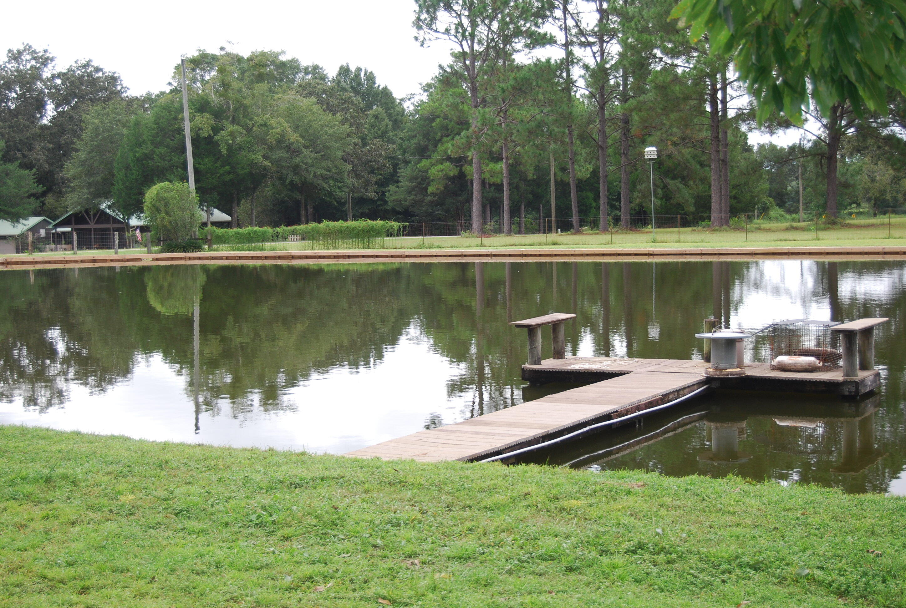 791 Dr Nelson Road DeFuniak Springs, FL 32433 - Photo 5 of 46 a view of a lake with a house in the background