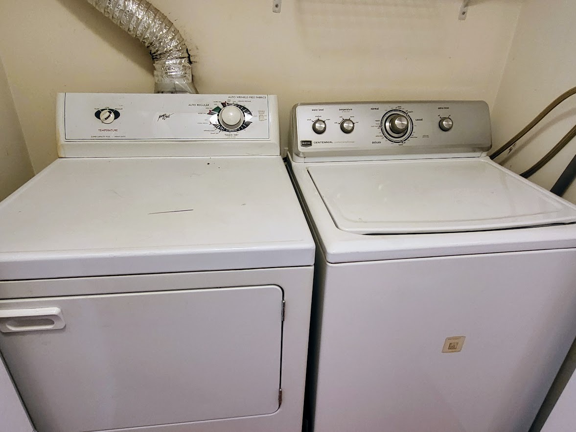 216 Ivy Court Streamwood, IL 60107 - Photo 10 of 14 a close up view of washer and dryer