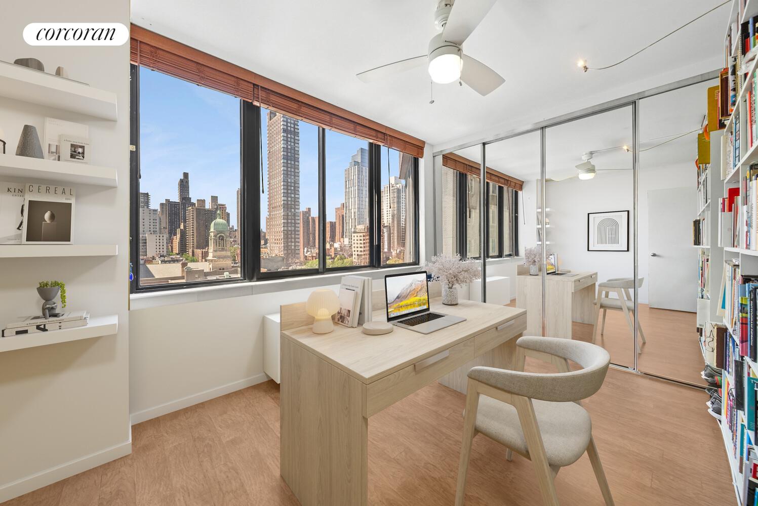 455 East 86th Street, Unit 11AB Manhattan, NY 10028 - Photo 11 of 15 a room with furniture and a large window