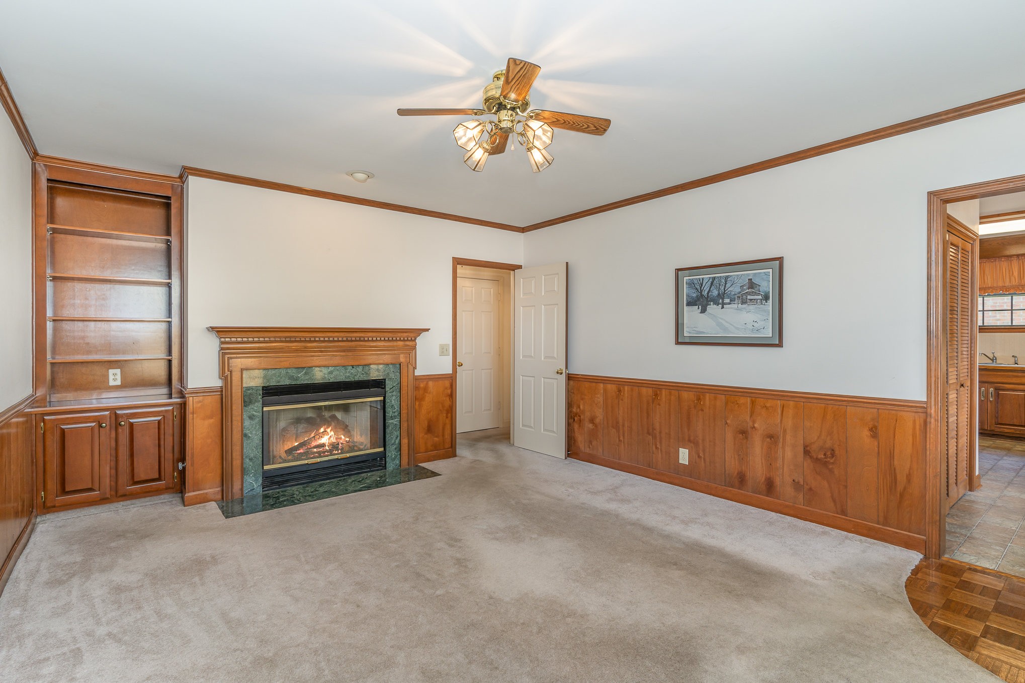 636 General George Patton Road Nashville, TN 37221 - Photo 16 of 32 a living room with furniture and a fireplace
