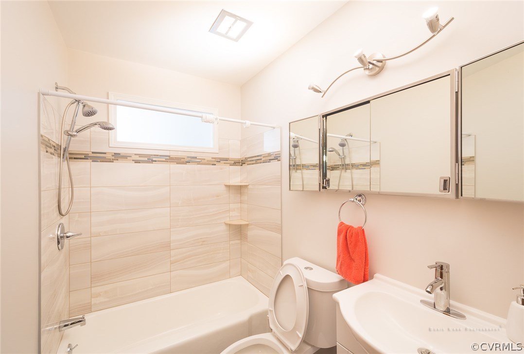2307 Cranbrook Road Henrico, VA 23229 - Photo 11 of 18 a bathroom with a sink toilet and shower