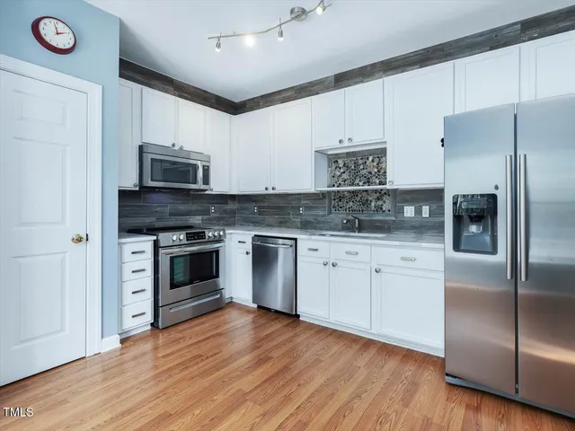 a view of a kitchen sink