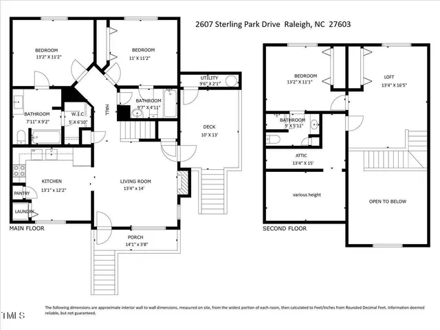 $354,500 | 2607 Sterling Park Drive, Raleigh, NC 27603