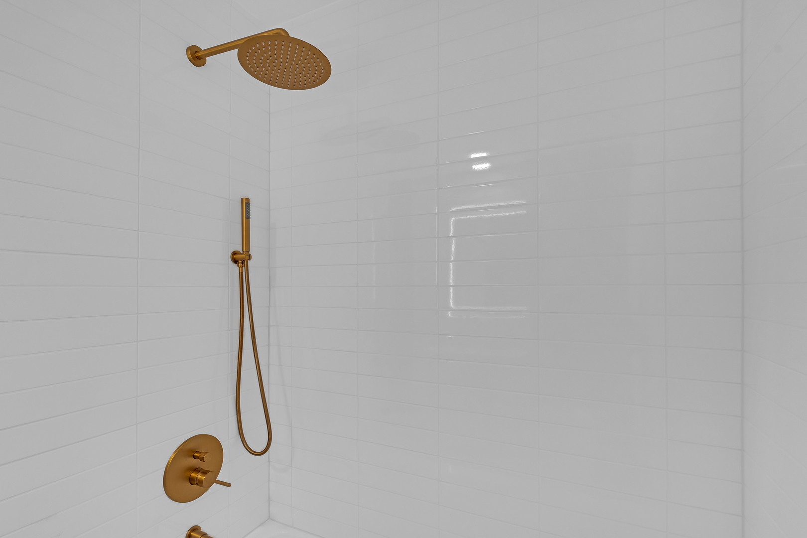 4976 North Milwaukee Avenue, Unit 401 Chicago, IL 60630 - Photo 12 of 23 a bathroom with a shower