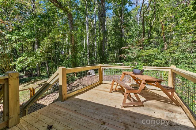 a view of outdoor space with seating