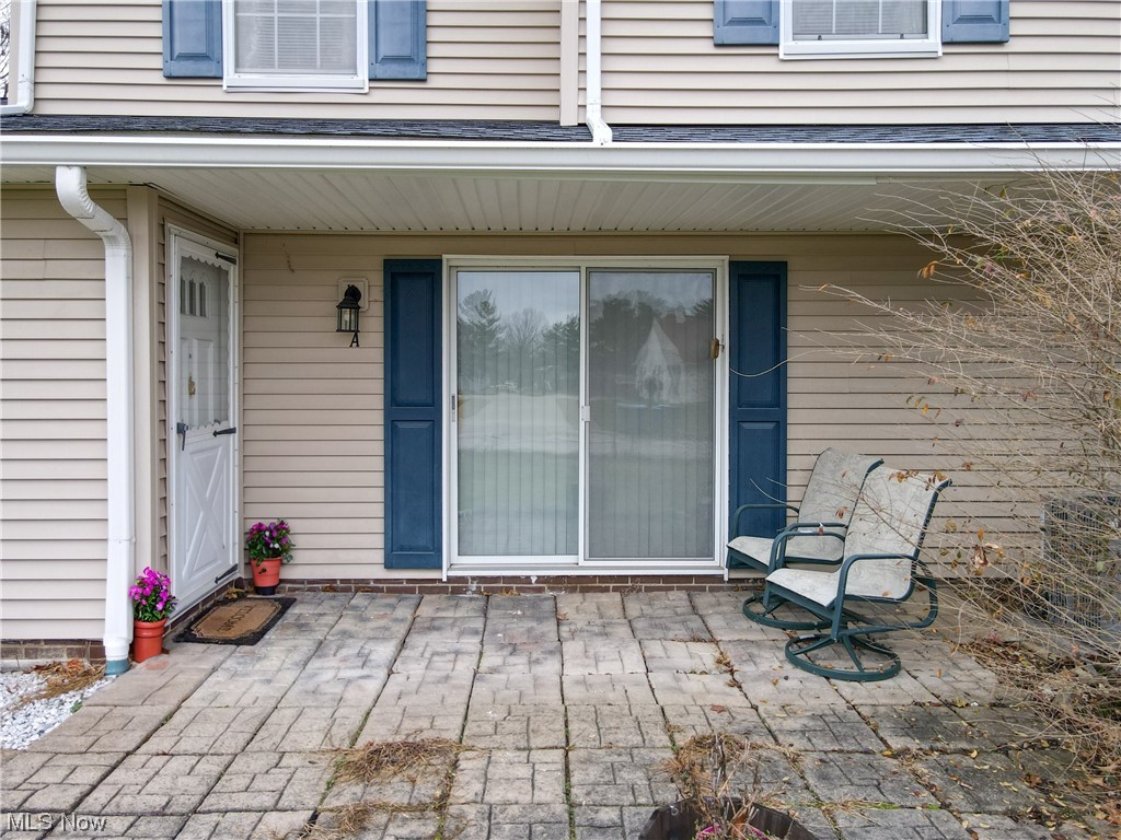 4916 Friar Road, Unit A Stow, OH 44224 - Photo 3 of 39 Property entrance with a patio
