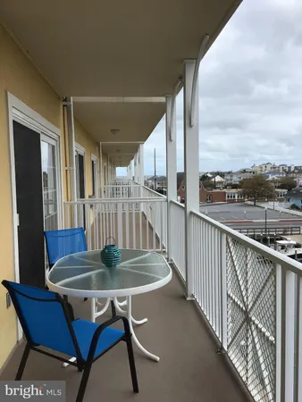 a view of balcony and patio