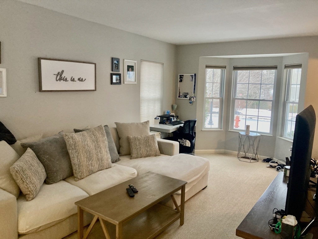 45 Turtle Brook Road, Unit 45 Canton, MA 02021 - Photo 1 of 14 a living room with furniture a flat screen tv and a window