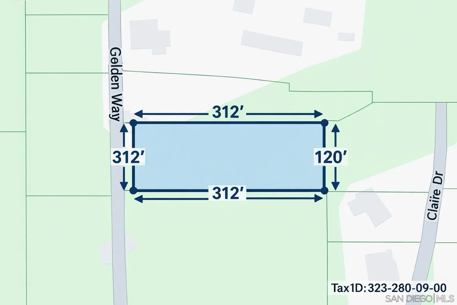 12901 Golden Way Poway, CA 92064 - Photo 3 of 8 Plat Map