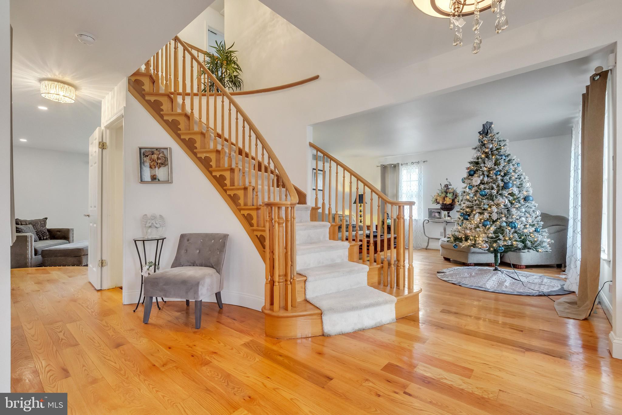 3 Bunning Drive Voorhees, NJ 08043 - Photo 4 of 31 a view of entryway and hall with wooden floor