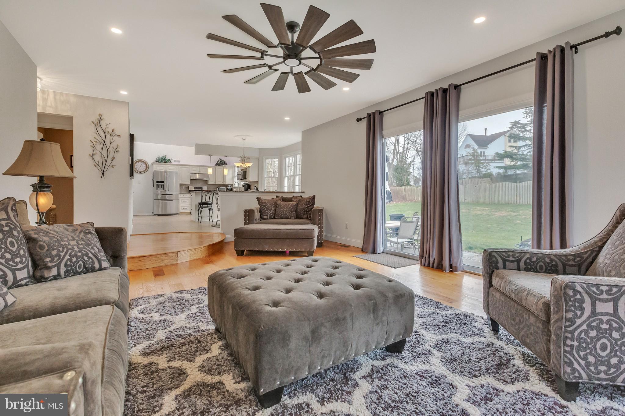 3 Bunning Drive Voorhees, NJ 08043 - Photo 10 of 31 a living room with furniture and a large window