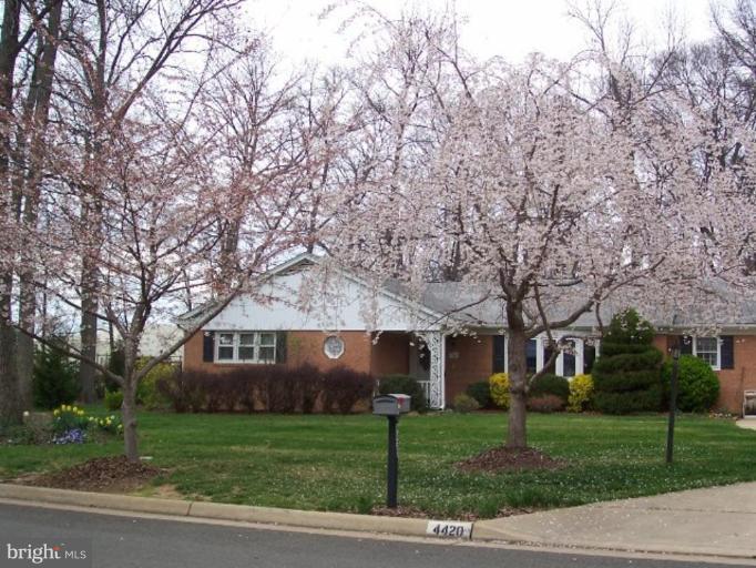 4420 Laurel Road Alexandria, VA 22309 - Photo 18 of 24 Front of home in spring bloom