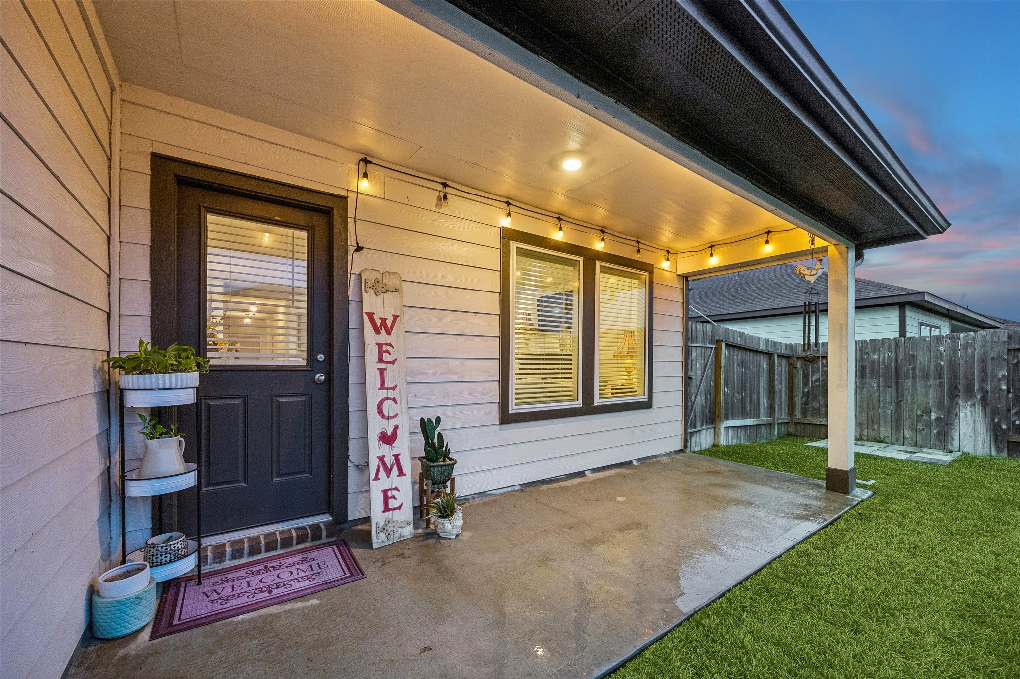 1237 Waterside Trace Sealy, TX 77474 - Photo 15 of 18 a front view of a house with a yard