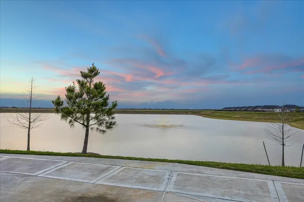 a view of swimming pool and lake view