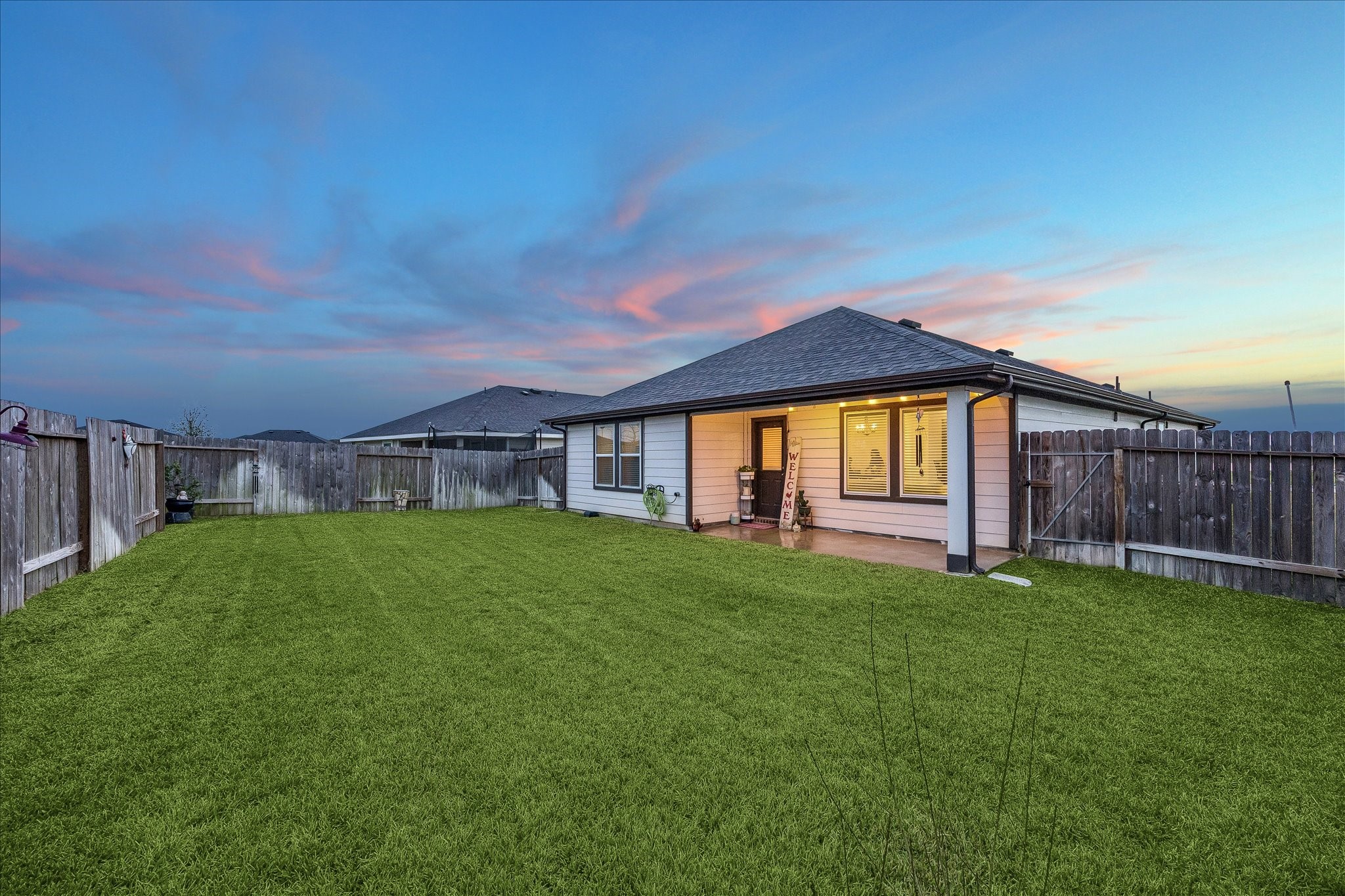1237 Waterside Trace Sealy, TX 77474 - Photo 5 of 18 a view of a house with a yard