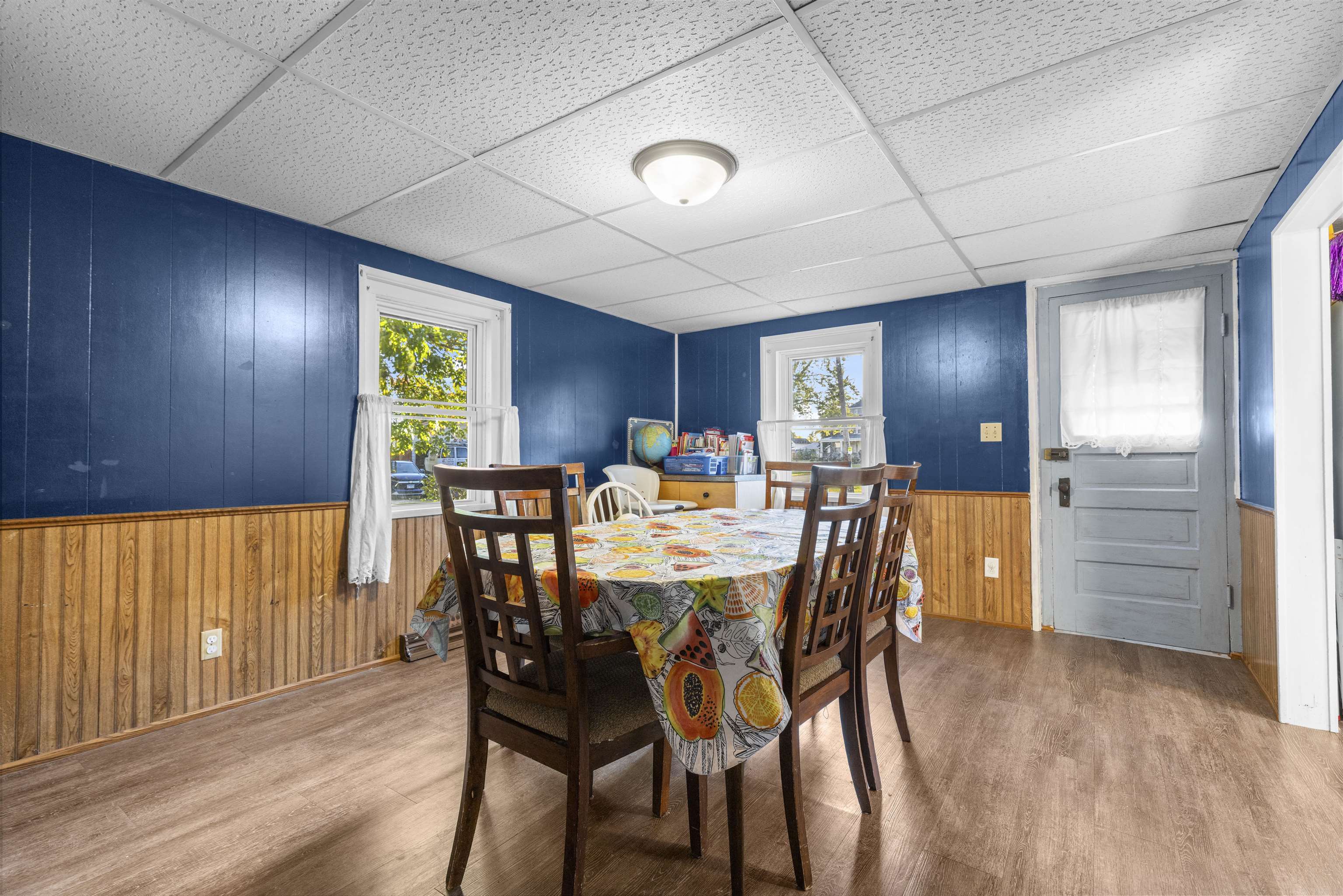 411 South Walnut Avenue Forreston, IL 61030 - Photo 14 of 19 a view of a dining room with furniture and window