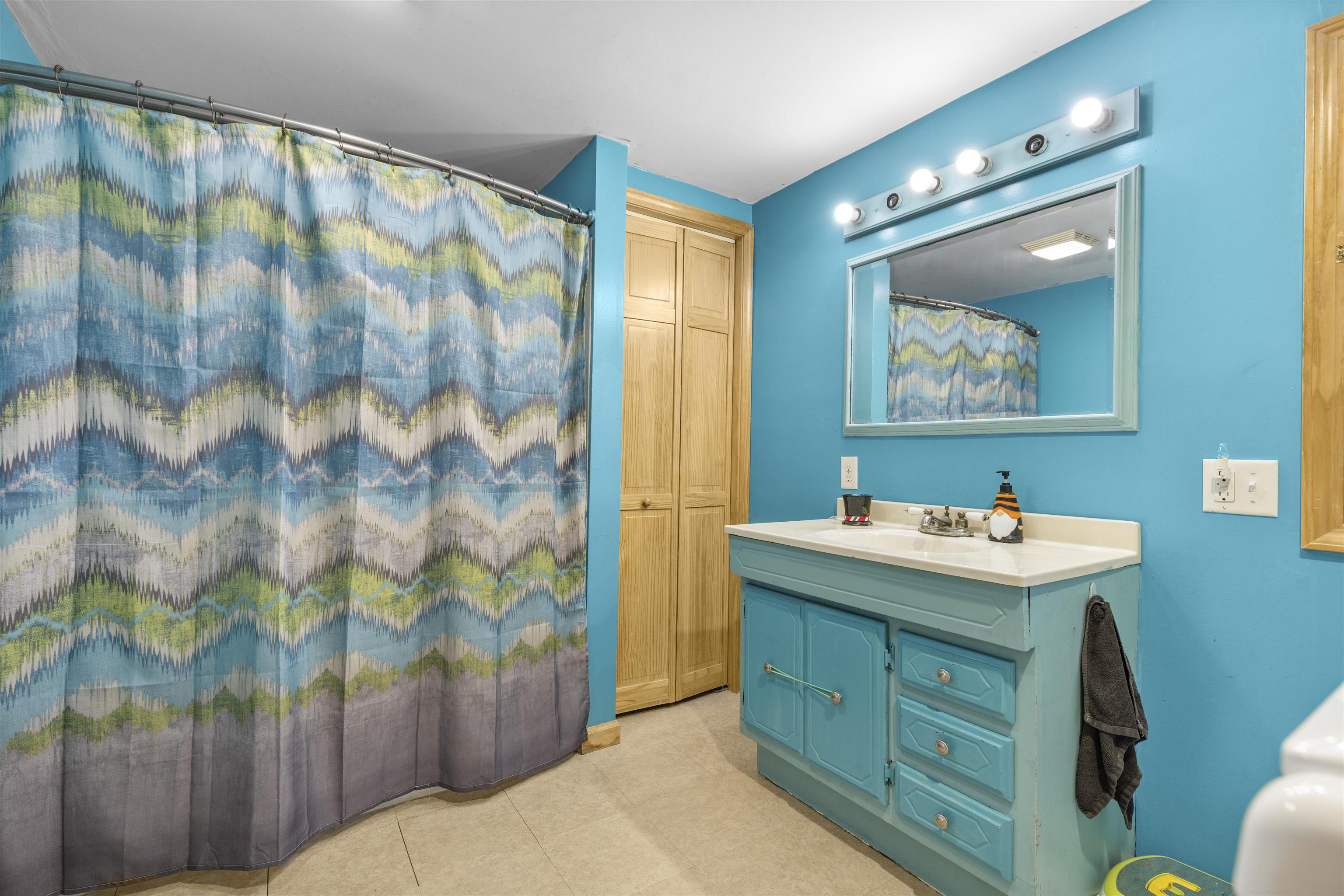 411 South Walnut Avenue Forreston, IL 61030 - Photo 10 of 19 a bathroom with a sink a vanity and a mirror