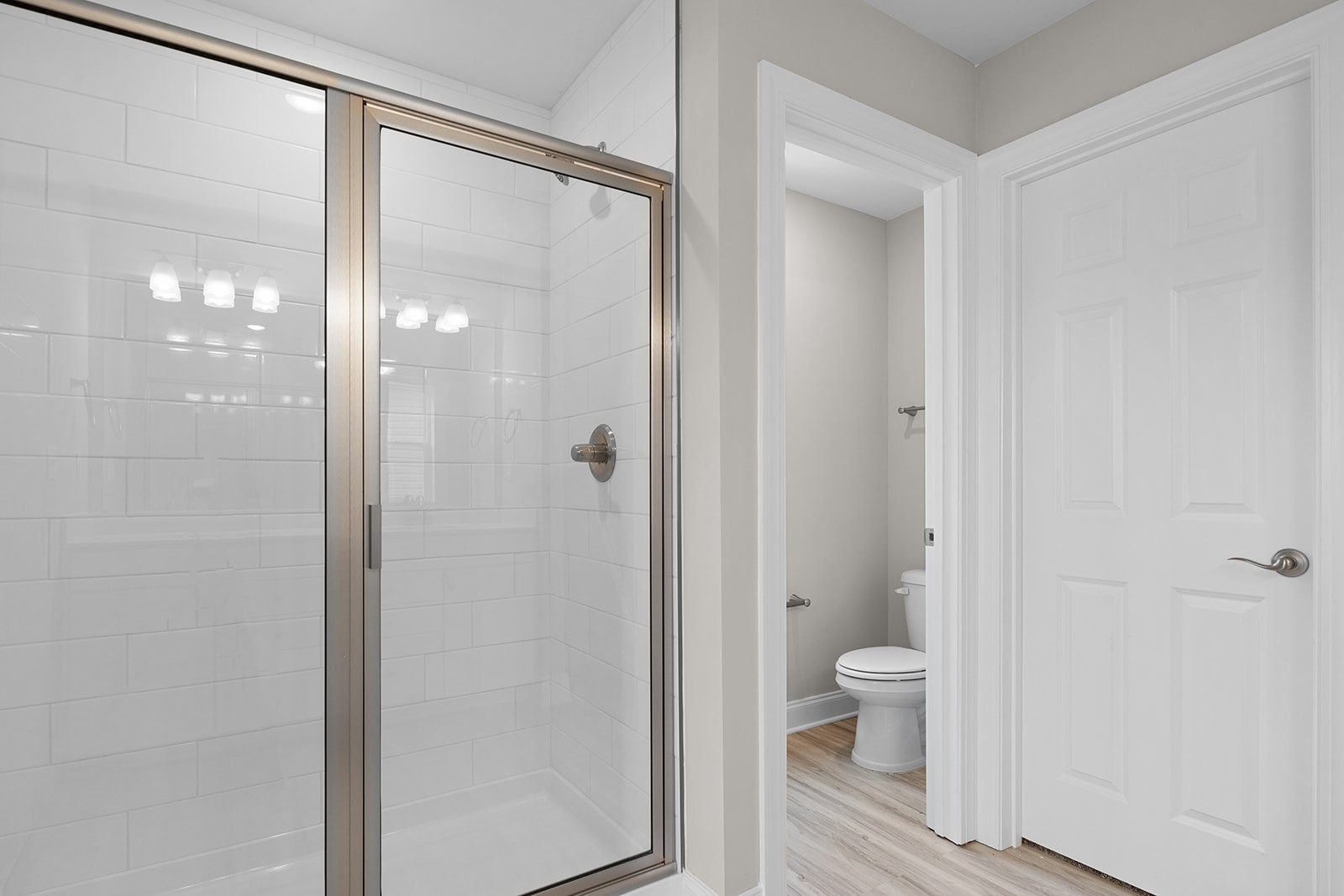 127 Timber Crest Trail White Bluff, TN 37187 - Photo 18 of 22 a bathroom with a glass shower door