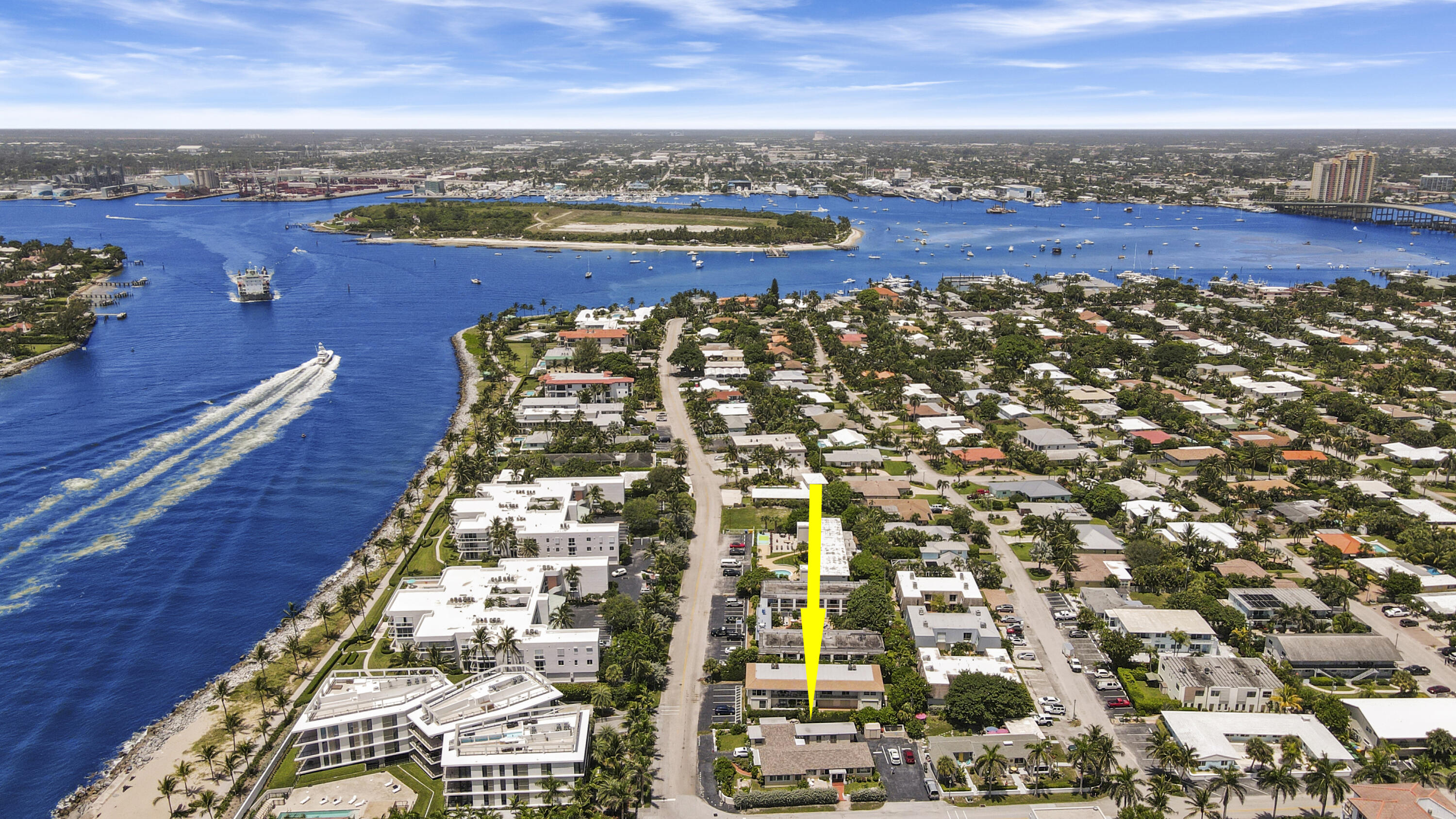 101 Inlet Way, Unit 2 West Palm Beach, FL 33404 - Photo 13 of 16 Aerial