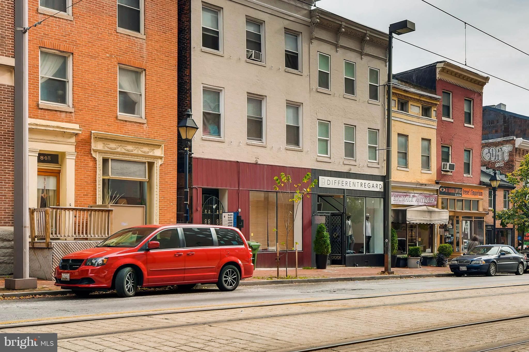 843 North Howard Street, Unit 2 Baltimore, MD 21201 - Photo 16 of 16 a car parked in front of a building