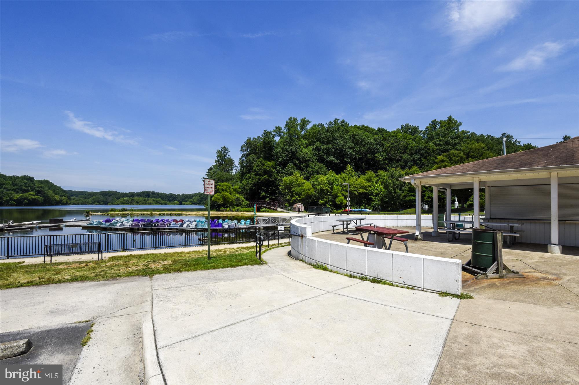 8322 Cushing Court Springfield, VA 22153 - Photo 48 of 57 a view of a swimming pool with a patio