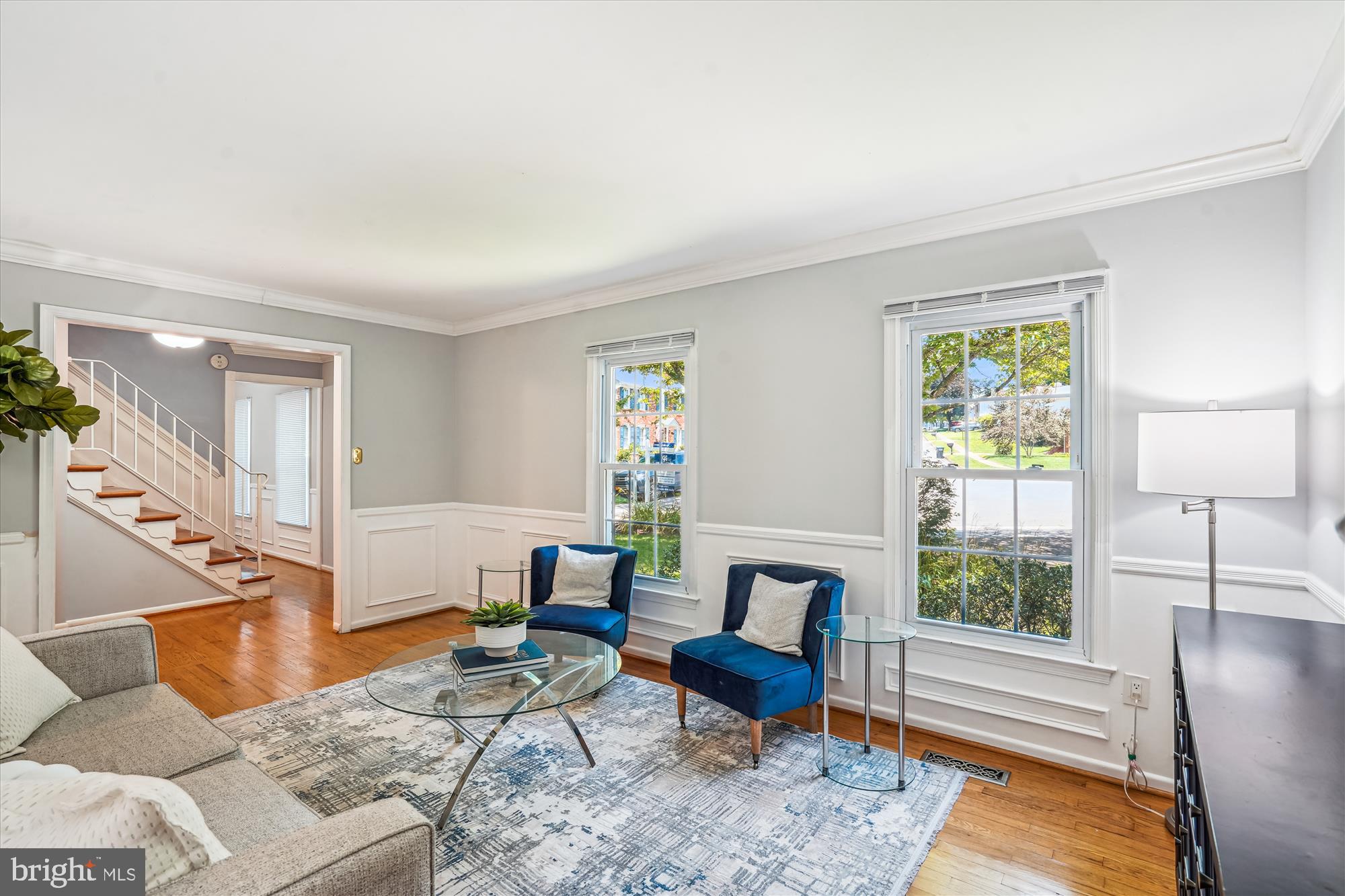 8322 Cushing Court Springfield, VA 22153 - Photo 6 of 57 a living room with furniture and a window