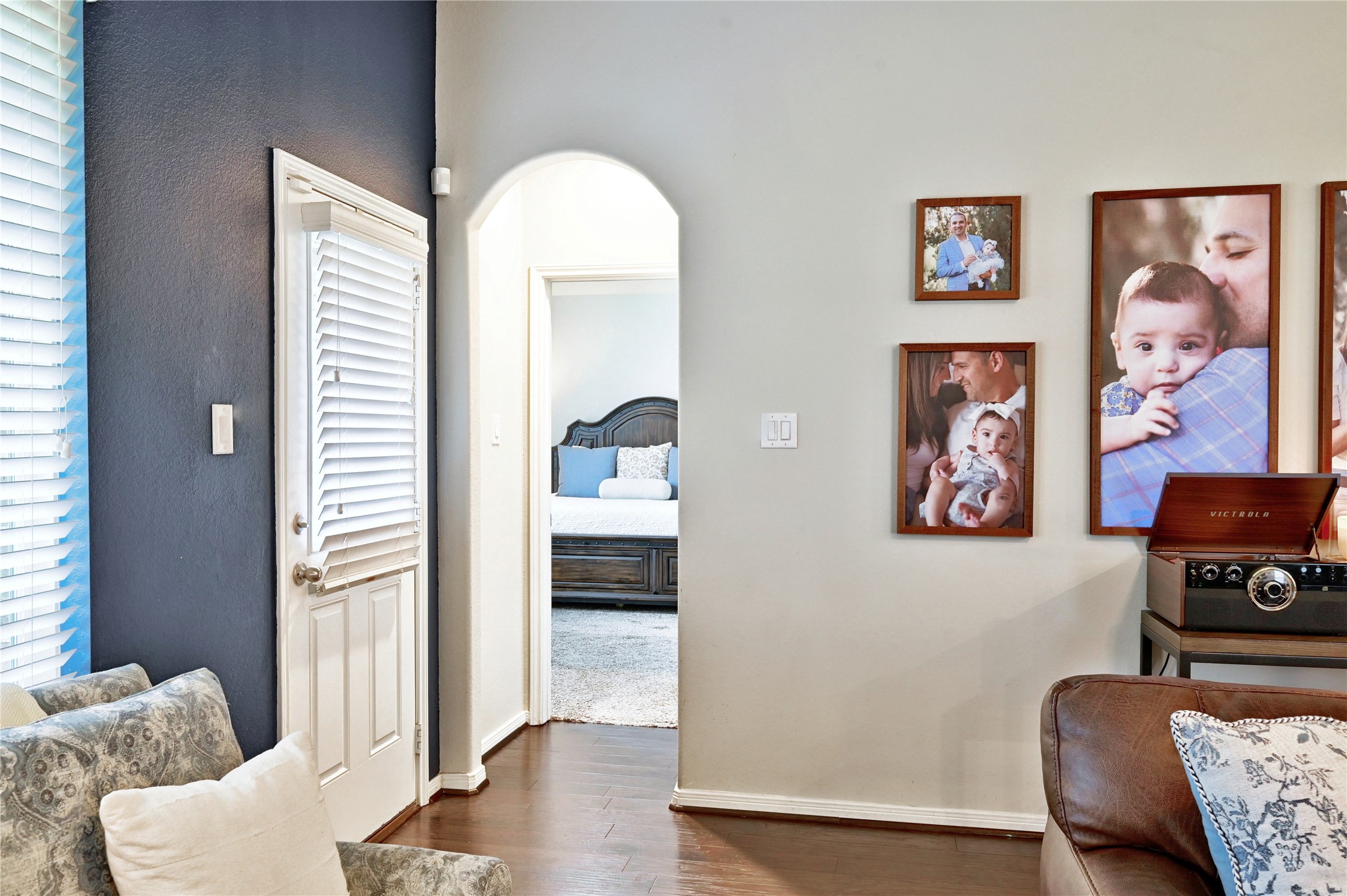 23118 Southern Brk Trail Spring, TX 77389 - Photo 24 of 50 This is the entry hall into the primary bedroom. There is a linen closet in the hallway.