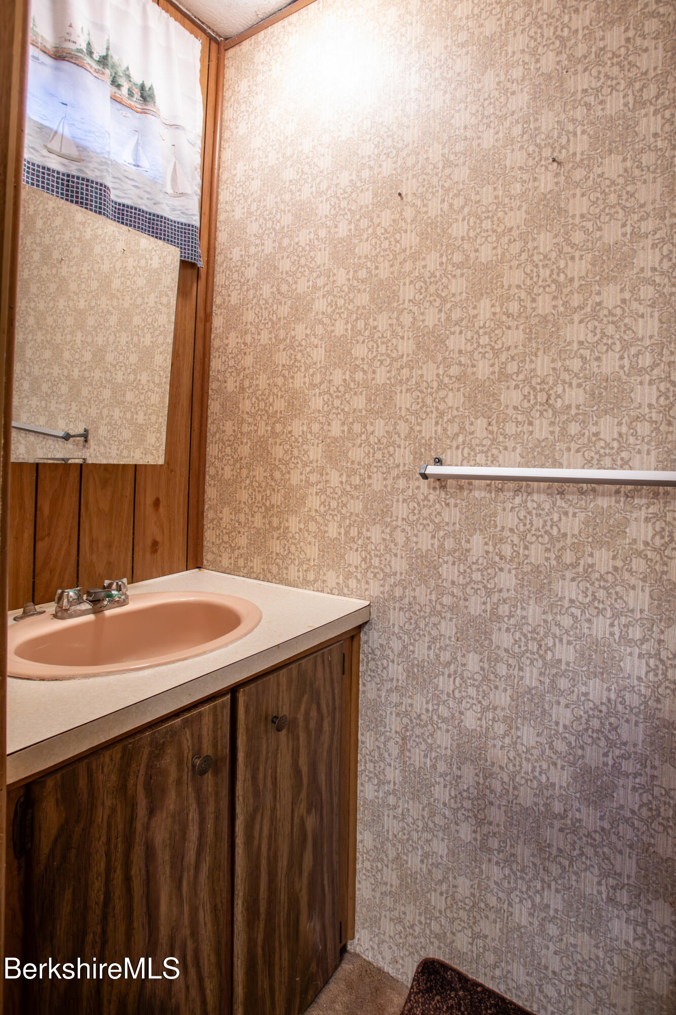 21 Overlook Terrace Adams, MA 01220 - Photo 16 of 31 a bathroom with a sink a mirror and a shower
