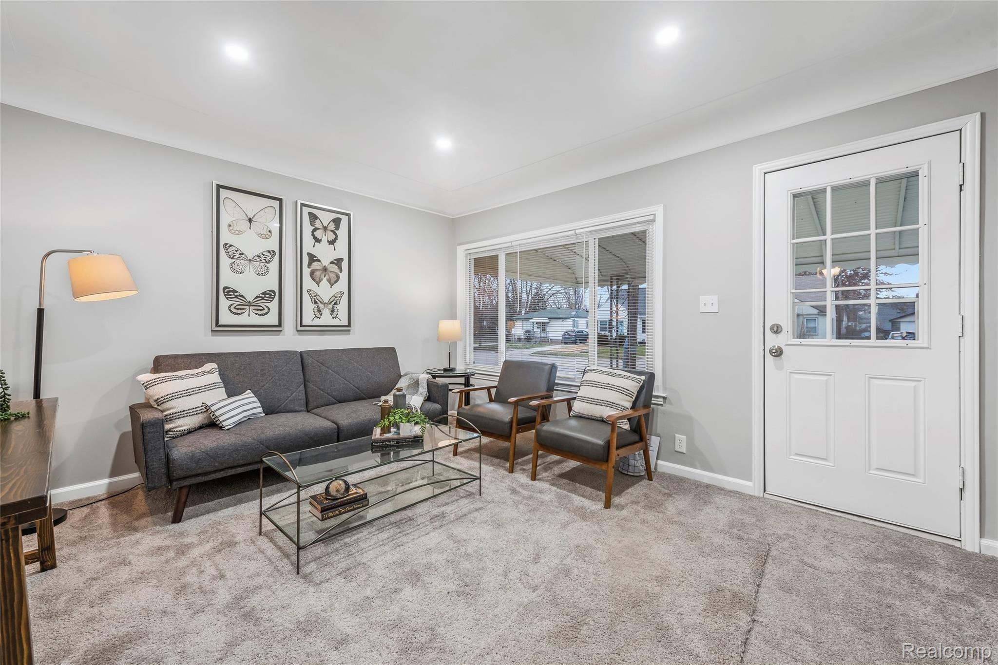 Living room entry