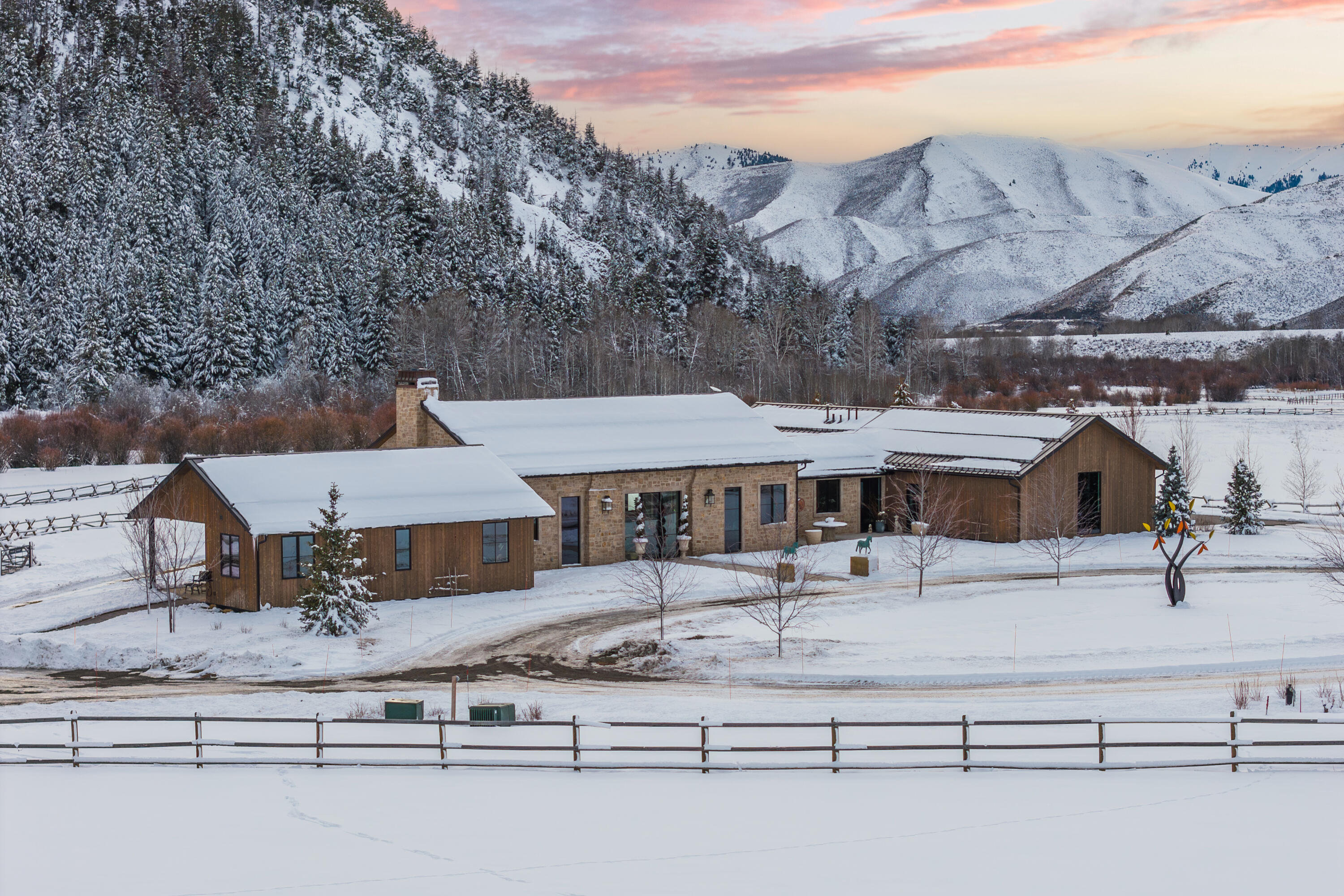 708 East Fork Road Hailey, ID 83333 - Photo 127 of 127 Winter at The Rockin B
