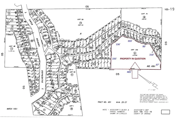 $175,000 | 0 Silverado Silverado Canyon, Silverado, CA 92676
