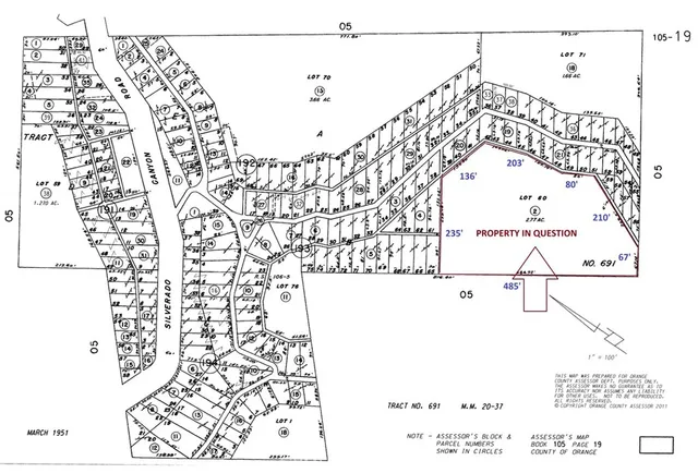$175,000 | 0 Silverado Silverado Canyon, Silverado, CA 92676