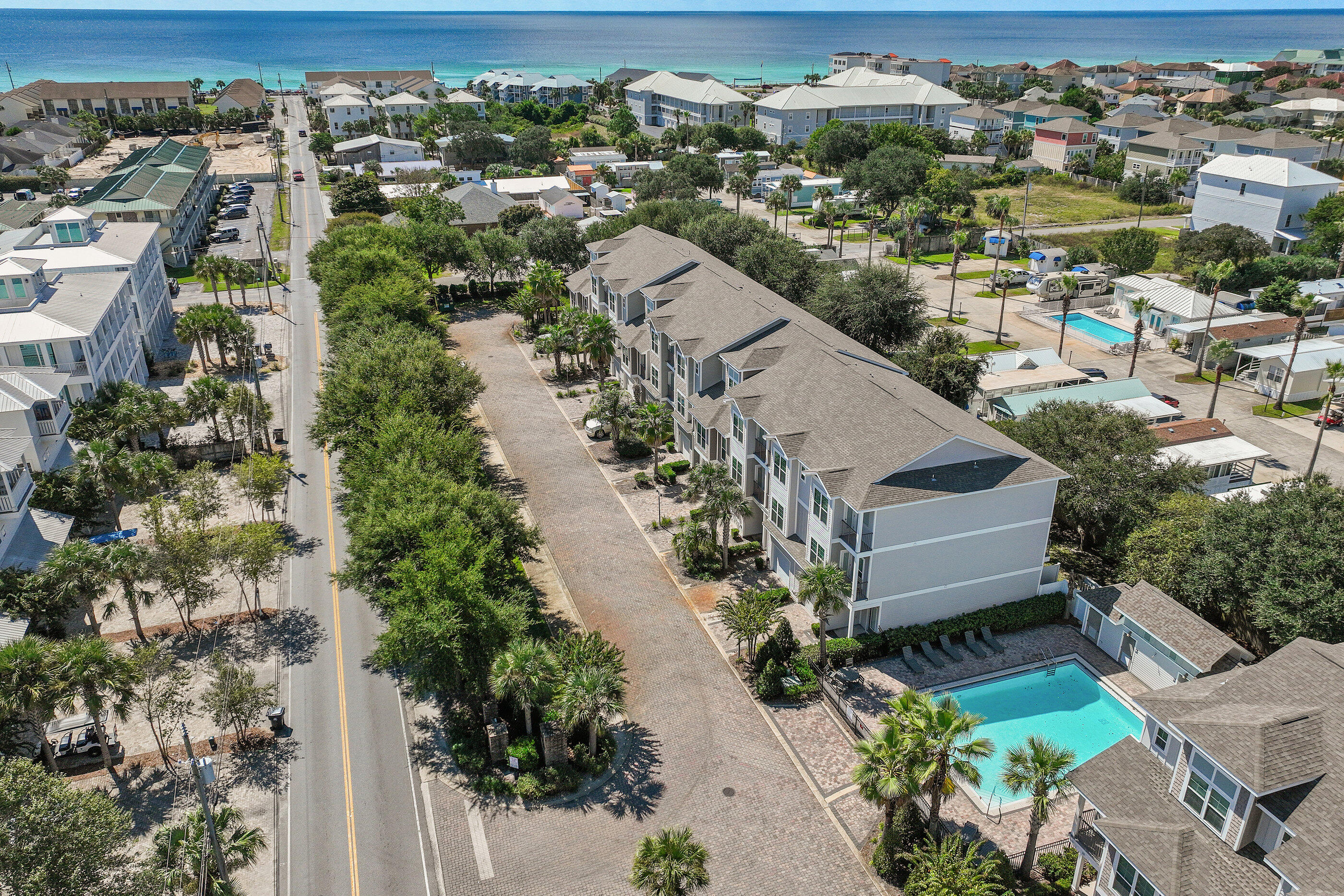 257 Driftwood Road, Unit 11 Miramar Beach, FL 32550 - Photo 38 of 40 an aerial view of a city