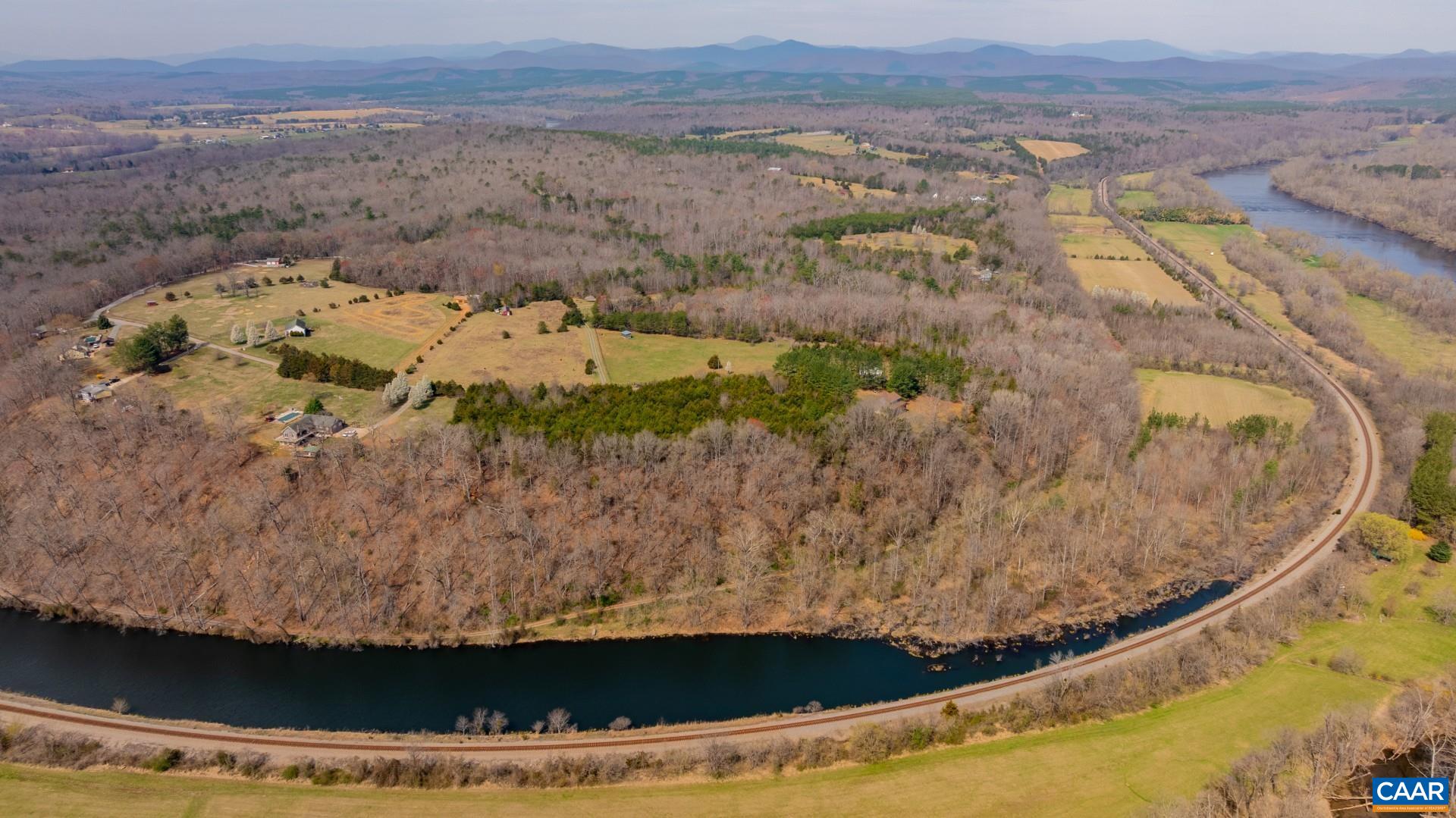1280 Jones Overlook Howardsville, VA 24562 - Photo 23 of 38 an aerial view of a house