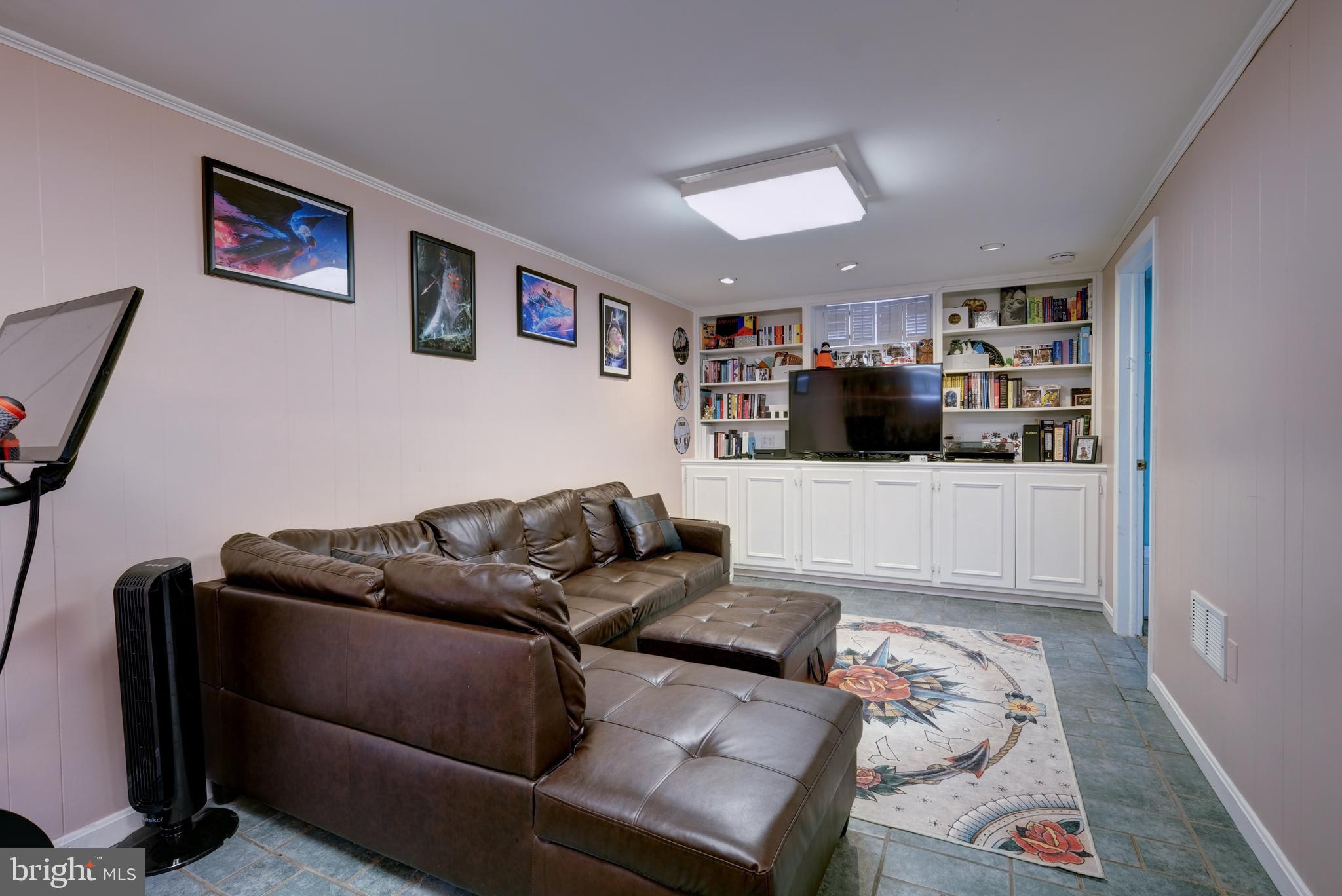 4408 Fernhill Road Silver Spring, MD 20906 - Photo 18 of 47 Family Room with Custom Built-ins
