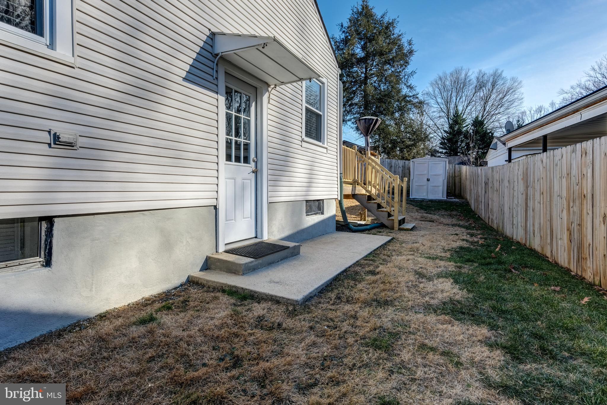 4408 Fernhill Road Silver Spring, MD 20906 - Photo 27 of 47 Side Door to Basement Level
