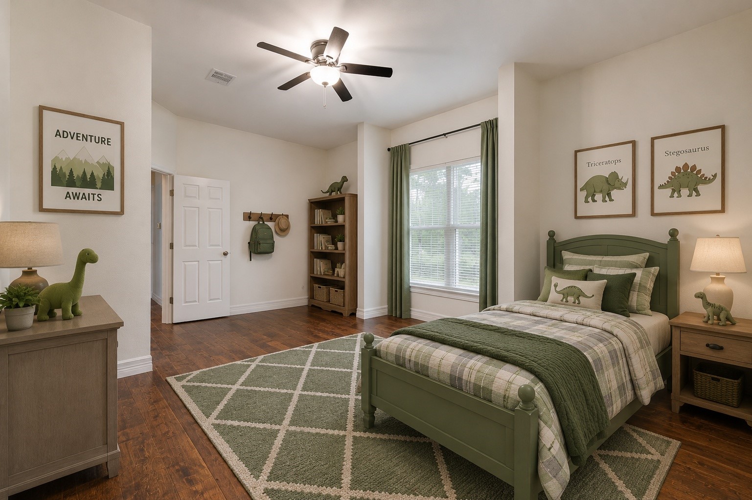 20531 Faye Tomball, TX 77377 - Photo 28 of 43 a bedroom with a bed and a chandelier