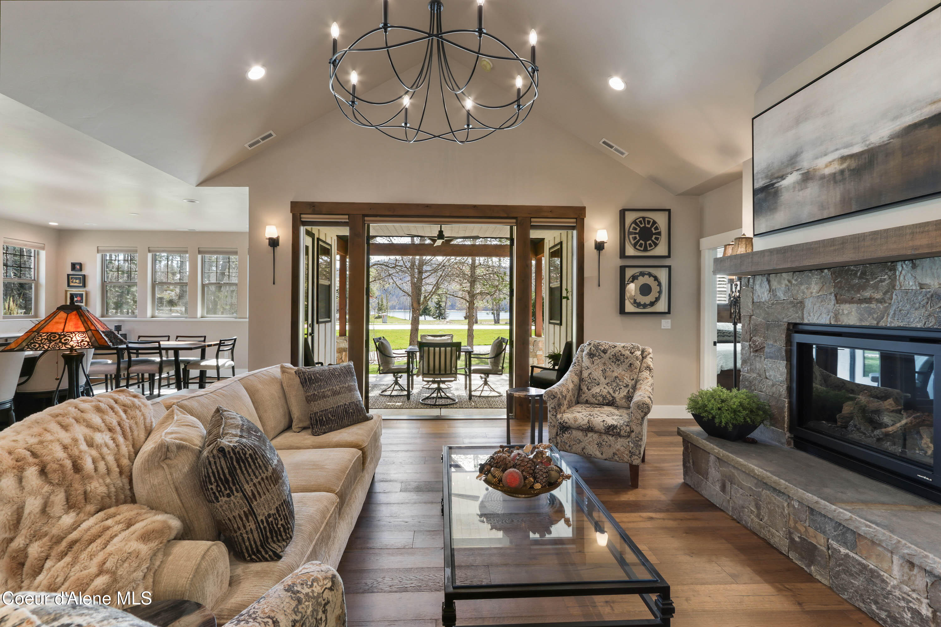 403 Slaveck Dover, ID 83825 - Photo 3 of 55 Living Room to Patio