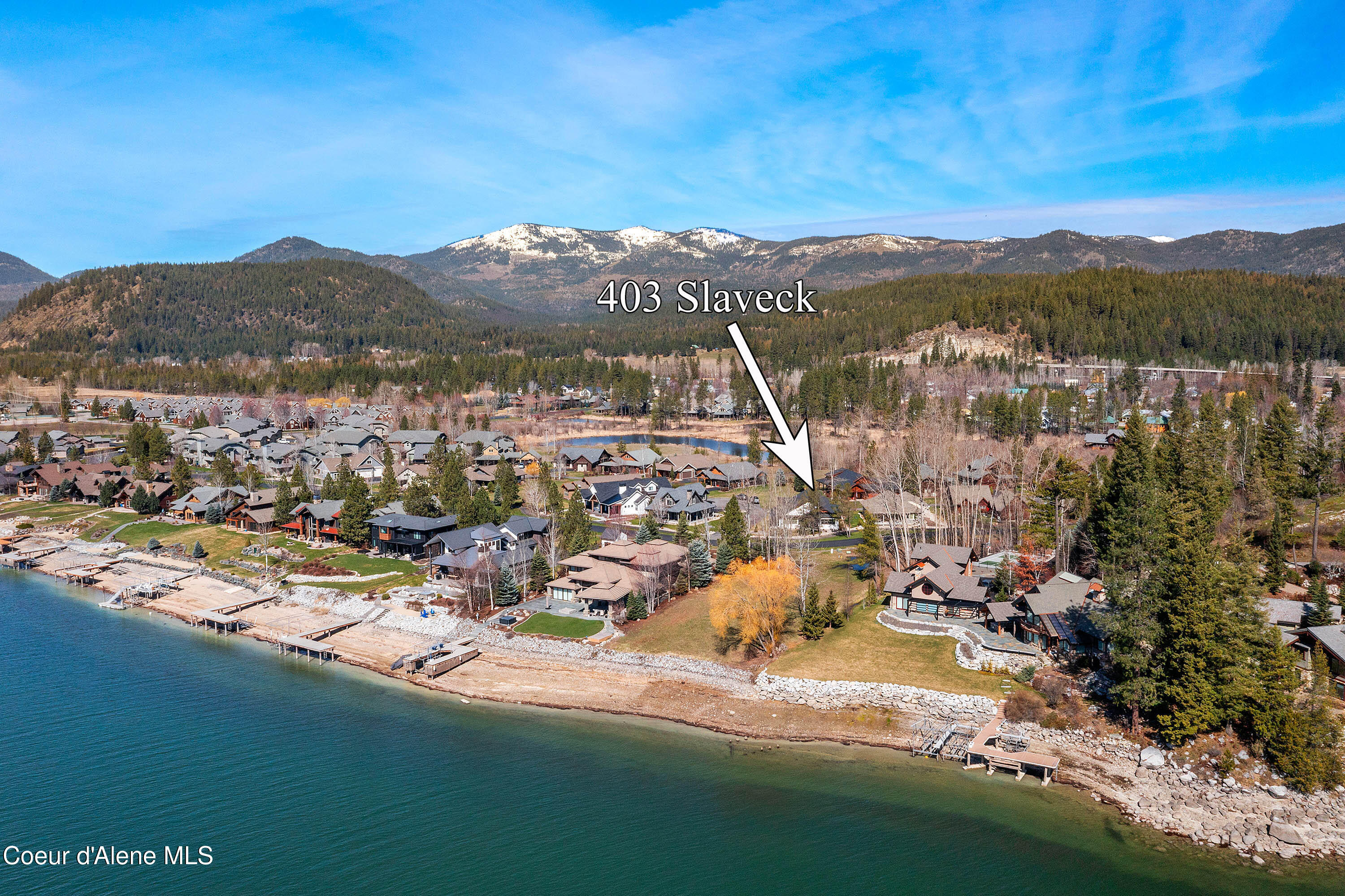 403 Slaveck Dover, ID 83825 - Photo 48 of 55 Aerial 403 Slaveck Looking North