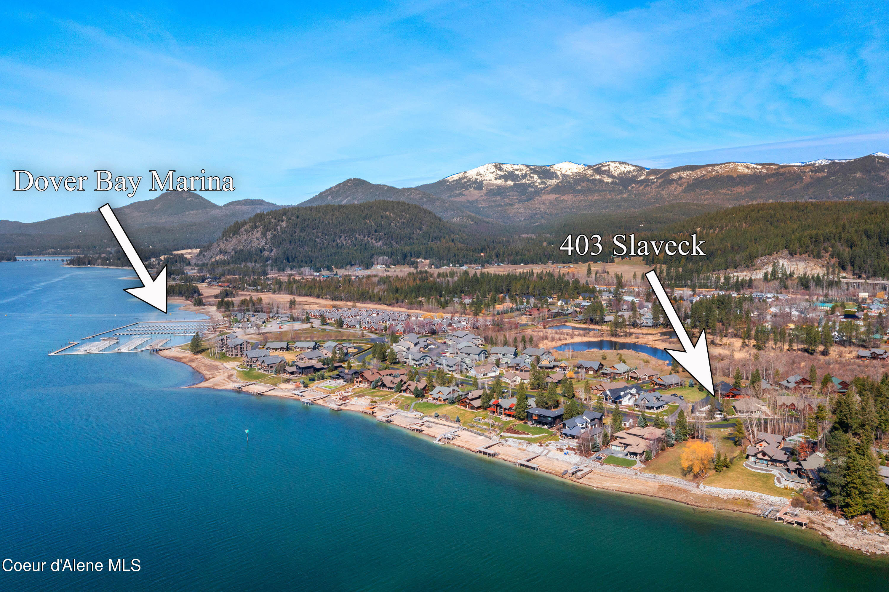403 Slaveck Dover, ID 83825 - Photo 51 of 55 Aerial To Marina