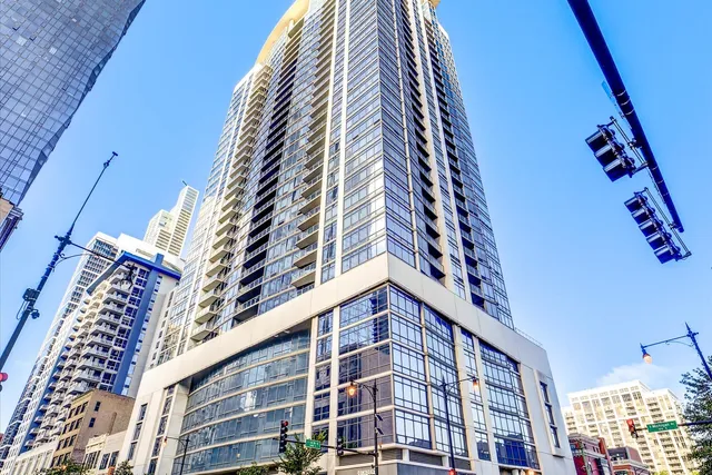 a front view of a building