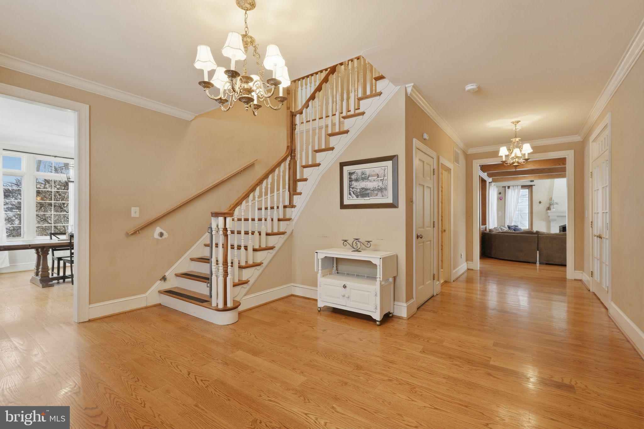 231 Hill Road Elverson, PA 19520 - Photo 11 of 60 a view of entryway and hall with a front door