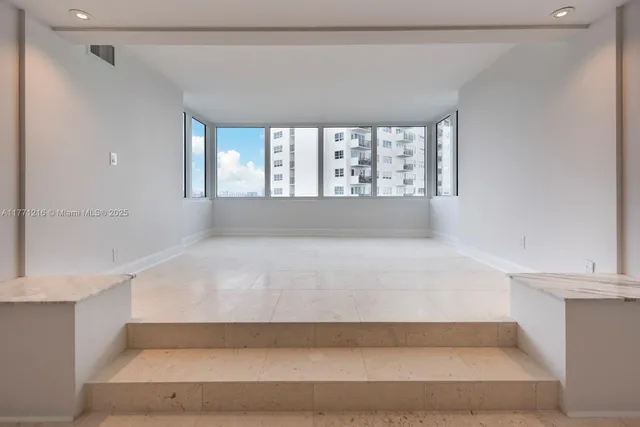 a view of a city from a window